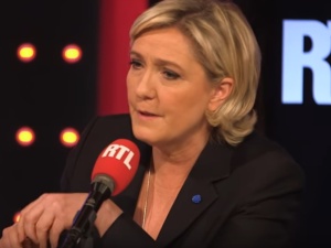 Marine Le Pen: Potępiam ofensywę Rosji przeciwko narodowi ukraińskiemu w Donbasie