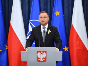 Po rozmowie z Joe Bidenem. Prezydent Duda: Jeżeli Rosja wygra, będzie atakowała dalej