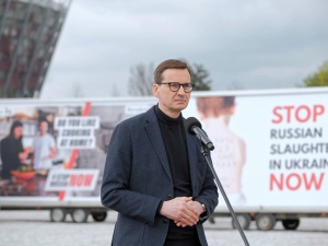 Premier Morawiecki: Rozpoczynamy akcję pod hasłem „Stop Russia now!”