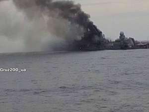 Rosja podała bilans zatopienia Moskwy. Zginąć miał 1 marynarz