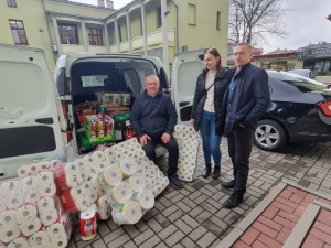 Przedstawiciele Solidarności z Jaworzna włączają się w pomoc uchodźcom