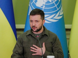 Zełenski: Gdy ktoś napadnie Polskę, będzie jej bronić 76 milionów ludzi