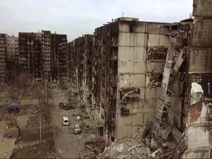 Rosjanie szykują na 9 maja paradę w Mariupolu? Nowe informacje od ukraińskiego wywiadu