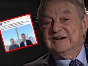 „Wspaniałe spotkanie”. Trzaskowski spotkał się z synem George’a Sorosa [FOTO]