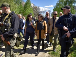 Pierwsza od początku wojny wizyta w Kijowie przedstawiciela niemieckiego rządu