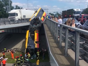 Warszawa: Wraca sprawa wypadku autobusu, który spowodował kierowca po amfetaminie. Nowe informacje