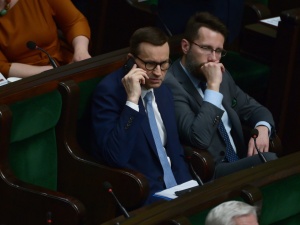 Rzecznik Kremla uderzył w Morawieckiego. Polski premier nie pozostał dłużny