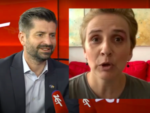 [WIDEO] Śmiszek wskazał Scheuring-Wielgus na „superkandydatkę na premierkę”. Internauci: „Chłop odjechał” 