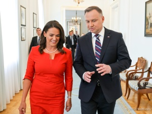 Prezydent Węgier z wizytą w Polsce. Andrzej Duda: przyjaźń polsko-węgierska będzie trwać