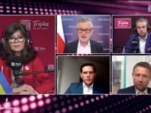 „Pan ma jakiś problem ze stresem?”. Ciężka orka prof. Zybertowicza na Kierwińskim [WIDEO]