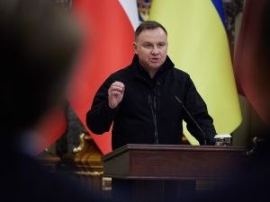 Będzie pierwszą głową państwa, uhonorowaną w ten sposób od początku wojny. Andrzej Duda z wizytą na Ukrainie