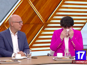 [WIDEO] Żukowska „rozpłakała się” na wizji. Wszystko przez Kropiwnickiego 