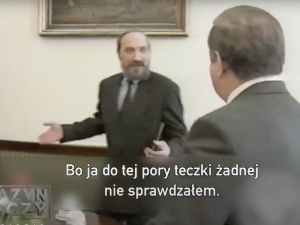 „Magazyn śledczy Anity Gargas”. Mało znane nagranie, pokazujące jak Lech Wałęsa domagał się swojej teczki od ministra Antoniego Macierewicza [WIDEO]