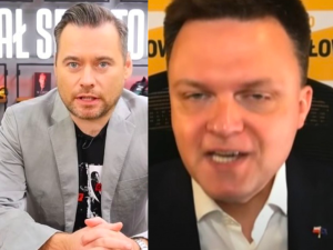 „Zajeb*ste. Wziął trzy razy droższe wino, żeby się wynik zgadzał”. Orka Stanowskiego na Hołowni