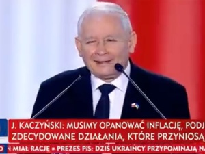 Kaczyński rzucił wyzwanie premierowi i wbił szpilkę Tuskowi. „5,44 to prawie chód” [WIDEO]