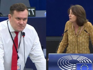 [video] Gorąco na debacie w PE: Tarczyński ostro do Barley! Czy to prawda, że pani jest autorką słów, że Polaków trzeba zagłodzić finansowo?
