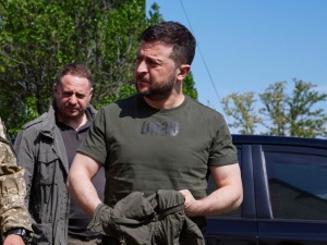 „Wyruszył w podróż, by wspierać naszą unijną perspektywę”. Prezydent Ukrainy podziękował Andrzejowi Dudzie