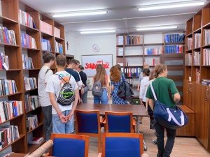 Licealiści z Gdyni z wizytą w Archiwum KK