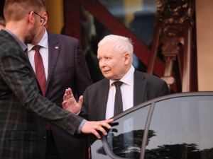 Kaczyński zapytany o start Kukiza z list PiS. Wymowne słowa
