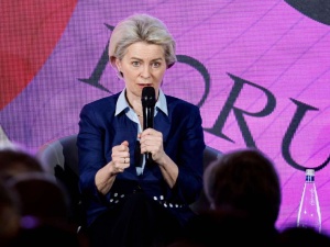Von der Leyen z wizytą w Kijowie. Zabrała głos ws. potencjalnego członkostwa Ukrainy w UE