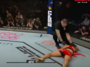 [WIDEO] Potworny nokaut. Jędrzejczyk runęła na ziemię. To koniec kariery polskiej zawodniczki 