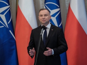 Andrzej Duda zapytany o wspólną podróż Scholza i Macrona. „Wielokrotnie do tego namawiałem”