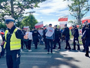 Protest we Władysławowie