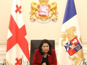 „Liczymy na braterstwo Polski”. Prezydent Gruzji Salome Zurabiszwili zwróciła się ze specjalną prośbą do prezydenta RP Andrzeja Dudy
