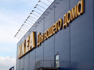 Chaos. Krzyki. Wpadający na siebie ludzie. Rosjanie szturmują sklep IKEA [WIDEO]