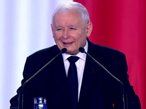 [WIDEO] Jarosław Kaczyński żartuje z haseł skandowanych podczas konwencji PO. Wzruszająca samokrytyka