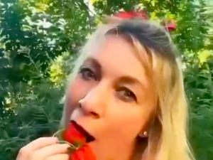 [WIDEO] Odlot Zacharowej. Erotyczne nagranie rzecznik rosyjskiego MSZ