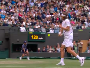 [WIDEO] Skandal na Wimbledonie. Wszystko zarejestrowały kamery 