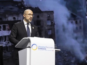 Premier Ukrainy przedstawił mapę odbudowy. Polska będzie odbudowywać... Donieck?