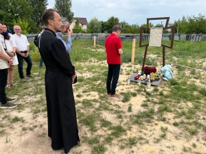 Piotr Duda na Ukrainie. Zbrodnie w Buczy odczuwamy osobiście