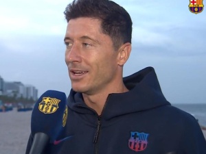 Jestem człowiekiem, który chce wygrywać. Lewandowski udzielił wywiadu dla mediów klubowych Barcelony [WIDEO]