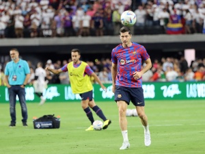 Trener Barcelony zachwycony Lewandowskim. Padły pochlebne słowa 
