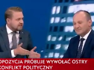Skąd ma pan tę wiedzę? Co pan upadł na głowę? Poseł Solidarnej Polski wdeptał w ziemię Posła PO na antenie [WIDEO]