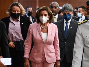 Rośnie napięcie na linii USA-Chiny. Nancy Pelosi wylądowała w Tajwanie