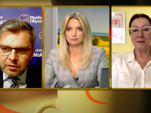 „Niech pan mówi więcej, niech pan się topi”. Konsternacja w studiu po słowach posła PO