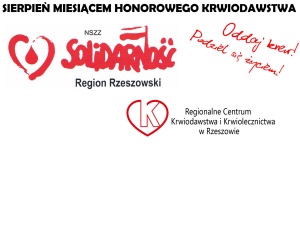 Podtrzymajmy tradycję. Sierpień Miesiącem Honorowego Krwiodawstwa NSZZ „Solidarność”