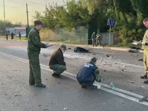 Eksplozja samochodu z córką Aleksandra Dugina. Szefowa resortu obrony Czech: Nie żal mi ani córki, ani zrozpaczonego ojca