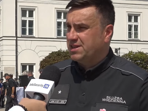 [Wideo]  A. Kołodziejski: Te pieniądze będą źle wykorzystane, można zatrudnić funkcjonariuszy do jednostek podstawowych
