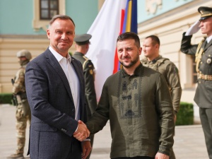 Zełenski: Chciałem otworzyć w Kijowie Aleję Odwagi, gdzie zawsze będzie na niej nazwisko prezydenta Andrzeja Dudy