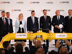 Uroczyste uruchomienie połączenia gazowego Polska–Słowacja. Morawiecki: Jesteśmy dostarczycielami bezpieczeństwa