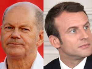 Prezydent Macron rozmawiał z kanclerzem Scholzem. Są szczegóły 