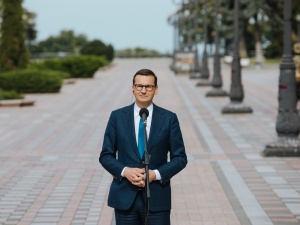 Morawiecki w Kijowie: W krótkim czasie możliwa dostawa energii elektrycznej z Ukrainy do Polski