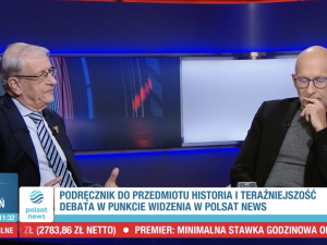 „Miałbym go usunąć? To dopiero byłoby dziwne”. Mocna rozmowa prof. Roszkowskiego z red. Pacewiczem [WIDEO]