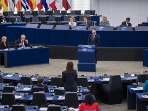 Patryk Jaki w PE: Tchórzostwo ma swoją twarz. To twarz Niemiec [VIDEO]