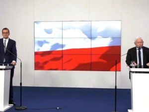 Spięcie na konferencji prasowej. Jarosław Kaczyński upomniał dziennikarkę