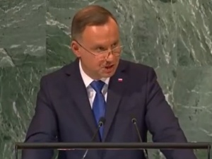Wystąpienie Prezydenta RP Andrzeja Dudy na forum ONZ [VIDEO]